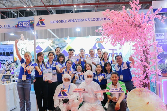 successfully achieved from vietnam international logistics exhibition 2023